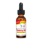 Kid-e-kare rubbing oil bottle offering convenient topical comfort