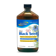 North American Herb & Spice Oil of Black Seed bottle pour for digestive support