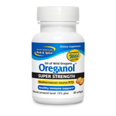 North American Herb & Spice Oreganol P73 bottle with softgels for immune support.