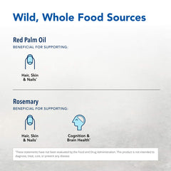 Sunflower oil-based vitamin E in Purely-E supports natural nutrition.