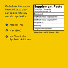 Resp-Immune honey jar shot suggests natural sweetness and immune support