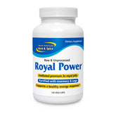 North American Herb & Spice Royal Power bottle highlights a natural vitamin-rich supplement for daily energy.