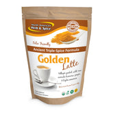 North American Herb & Spice Triple Spice Golden Latte tub for making cozy golden milk
