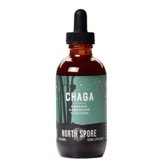 North Spore organic chaga fruiting bodies highlight natural sourcing