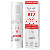 norvita b12 spray bottle highlighting portable 30 ml packaging for daily use