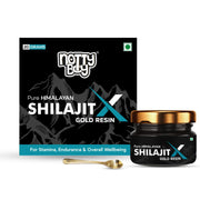NOTTY BOY pure Himalayan Shilajit resin in a jar for daily vitality