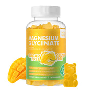 Novomins magnesium-glycinate gummies close-up bottle for calm mood support