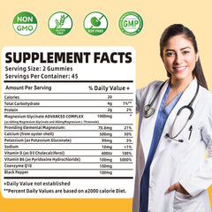 Novomins magnesium-glycinate gummies bite showcasing natural raspberry flavor for easy daily intake