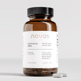 Novos Boost NMN bottle with 60 capsules, ready for daily NAD+ support.