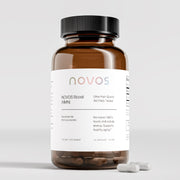 Novos Boost NMN bottle with 60 capsules, ready for daily NAD+ support.