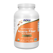 NOW Foods Acacia Polvo Puro: textura suave y disolución rápida ideal para mezclar
