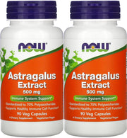 NOW Foods Astragalus bottle with 70% extract suggesting immune support potential
