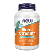 NOW Foods Bone Strength MCHA bottle front for daily bone support.