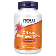 NOW Foods Citrus Bioflavonoids 700mg bottle front highlights vitamin C synergy for immune support