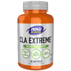 NOW Foods CLA Extreme bottle front for healthy fat metabolism and energy support.