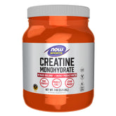 NOW Foods Creatine Monohydrate Powder bottle ready for a workout energy boost.