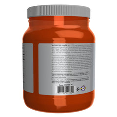 Close-up of fine creatine powder for quick dissolving.