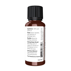 NOW Foods Cypress oil in a diffuser releasing a clarifying pine scent