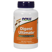 NOW Foods Digest Ultimate bottle front shows vegan enzyme blend for better nutrient breakdown