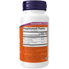 NOW Foods DIM 200 capsules closeup for easy daily ritual.