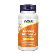 NOW Foods Evening Primrose Oil bottle showing softgels for daily GLA support