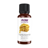 NOW Foods Frankincense Oil Blend bottle ready for center-focused aromatherapy.