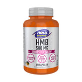 NOW Foods HMB 500 mg bottle for muscle support during training