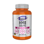 NOW Foods HMB 500 mg bottle for muscle support during training