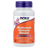 NOW Foods Immune Renew, botella frontal, apoyo al bienestar diario.