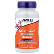 NOW Foods Immune Renew, botella frontal, apoyo al bienestar diario.
