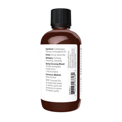 NOW Foods Lemongrass Oil steam distilled leaves for purity and aroma
