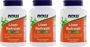 Now Foods Liver Refresh bottle front view for daily wellness routine