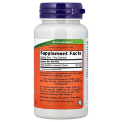 NOW Foods Maca capsules poured into hand illustrating easy daily intake