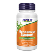 NOW Foods Menopause Support bottle with capsules for endocrine wellness