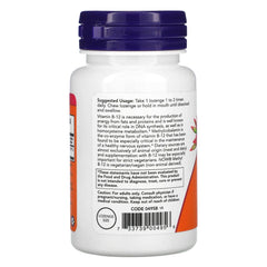 NOW Foods Metil B-12 1000mcg, caja con dos paquetes, opción conveniente para la rutina diaria.