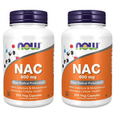 NOW Foods NAC 600mg bottle front view for daily antioxidant support