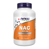 NOW Foods NAC Selenium bottle and capsules for daily health support.