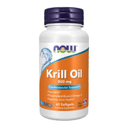 NOW Foods Neptune Krill Oil bottle front view highlighting the product name for joint support potential