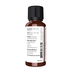 NOW Foods Nutmeg Oil steam distillation process close-up for purity.