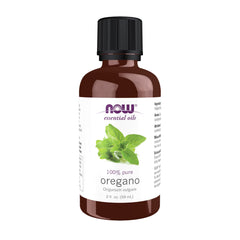 NOW Foods Oregano Oil bottle, 2 oz, showcasing purity and aroma for aromatherapy