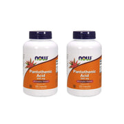 NOW Foods Pantothenic Acid 500 mg bottle showing label for energy metabolism support