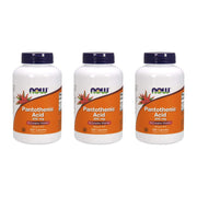 NOW Foods Pantothenic Acid 500 mg bottle highlighting energy metabolism support