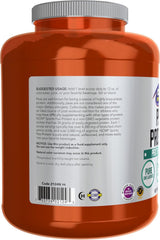 NOW Foods pea protein shake glass demonstrates quick blendability.