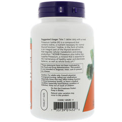 NOW Foods Potassium Plus Iodine two-bottle pack ready for everyday wellness