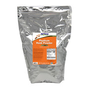 NOW Foods Psyllium Husk Powder bottle shows soluble fiber support for daily health.