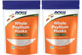 NOW Foods Psyllium Husk Whole bottle front promoting daily fiber intake