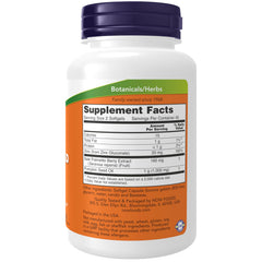 NOW Foods Saw Palmetto capsules closeup for convenient daily use
