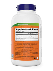 NOW Foods Spirulina 1000mg tablet closeup highlighting texture suited for smoothie additions.