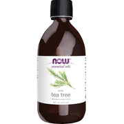 NOW Foods Tea Tree Oil 16oz bottle for cleansing and purifying spaces.