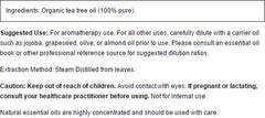 Now Foods Tea Tree Oil diffuser usage idea to purify air.